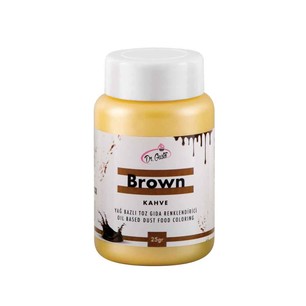 DR GUSTO 25 GR YAĞ BAZLI LAKE KAHVERENGİ - Dr. GUSTO