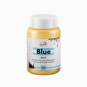 DR GUSTO 25 GR YAĞ BAZLI LAKE MAVİ BOYA - Dr. GUSTO