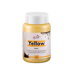 DR GUSTO 25 GR YAĞ BAZLI LAKE SARI - Dr. GUSTO