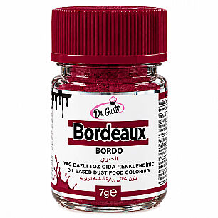 DR. GUSTO 7 YAĞ BAZLI TOZ BOYA BORDO - Dr. GUSTO