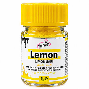 DR. GUSTO 7 YAĞ BAZLI TOZ BOYA LİMON SARISI - Dr. GUSTO