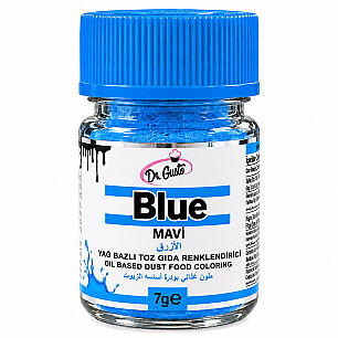 DR. GUSTO 7 YAĞ BAZLI TOZ BOYA MAVİ - Dr. GUSTO
