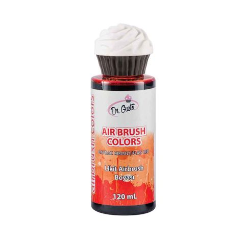 DR GUSTO AIRBRUSH BOYASI BAYRAK KIRMIZI 120 ML 132