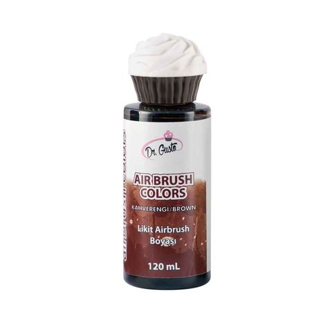 DR GUSTO AIRBRUSH BOYASI KAHVERENGİ 120 ML 125 - 1