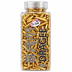 DR GUSTO ARJANTİN ÇUBUK DRAJE ALTIN 250 GR - Dr. GUSTO