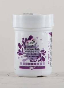 DR GUSTO ÇİKOLATA BOYASI 30 GR MOR - Dr. GUSTO