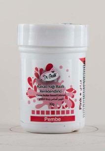 DR GUSTO ÇİKOLATA BOYASI 30 GR PEMBE - Dr. GUSTO