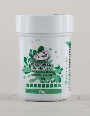 DR GUSTO ÇİKOLATA BOYASI 30 GR YEŞİL 