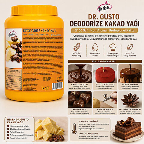 DR GUSTO EDT.KAKAO YAĞI 1 KG - 2