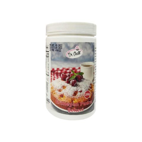 DR GUSTO ERİMEYEN PUDRA ŞEKERİ 200 GR 