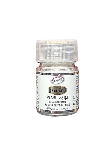 DR GUSTO GIDA DIŞI METALİK TOZ BOYA 10 GR SEDEF - 1