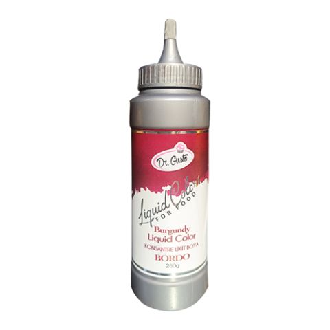 DR GUSTO KONSANTRE LİKİT BOYA BORDO 280 GR