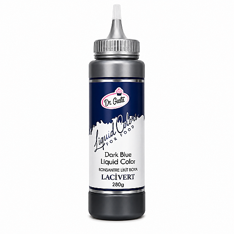 DR GUSTO KONSANTRE LİKİT BOYA LACİVERT 280 ML - 1