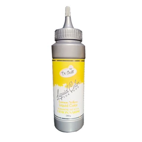 DR GUSTO KONSANTRE LİKİT BOYA LİMON SARISI 280 GR - 1