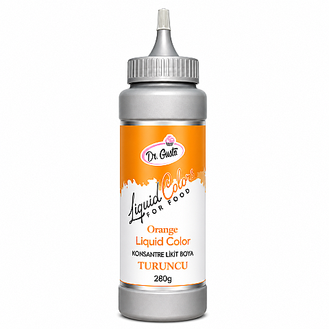 DR GUSTO KONSANTRE LİKİT BOYA TURUNCU 280 GR - 1