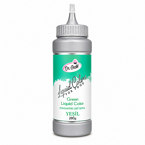 DR GUSTO KONSANTRE LİKİT BOYA YEŞİL 280 ML - 1