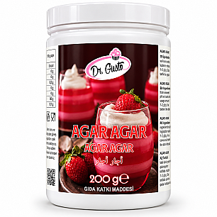DR GUSTO' MEDİUM AGAR AGAR 200 GR - Dr. GUSTO
