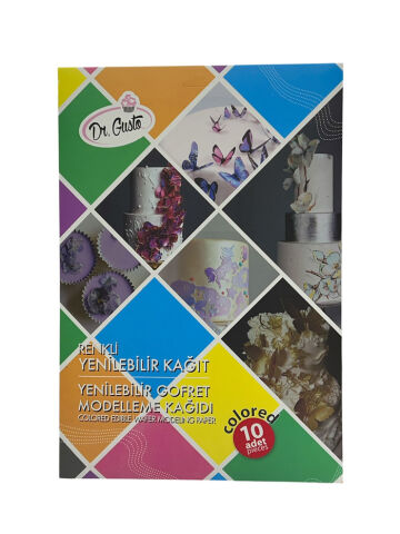 DR. GUSTO MODELLEME KAĞIDI RENKLİ 10'LU - 1