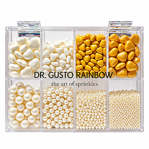 DR.GUSTO RAINBOW SPRINKLES 8 Lİ SET NO:14 - 1