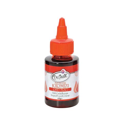 DR. GUSTO SU BAZLI LİKİT BAYRAK KIRMIZI 60 GR