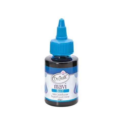 DR. GUSTO SU BAZLI LİKİT MAVİ 60 GR