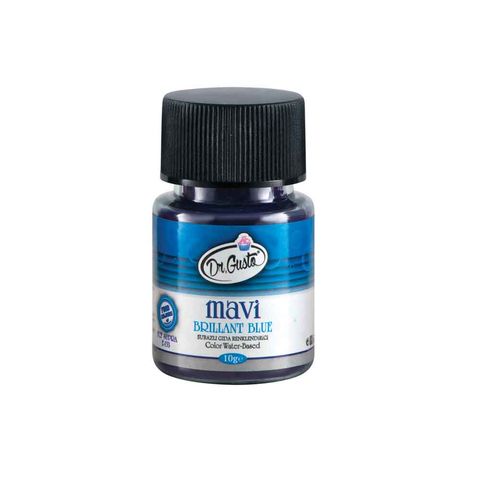 DR GUSTO SU BAZLI TOZ BOYA MAVİ 10 GR