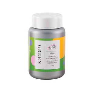 DR. GUSTO SU BAZLI TOZ BOYA YEŞİL 75 GR - Dr. GUSTO