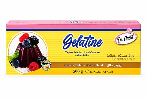 DR. GUSTO YAPRAK JELATİN 500 GR - 1