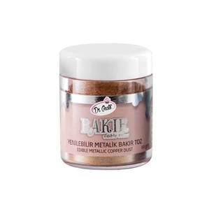DR GUSTO YENİLEBİLİR METALİK TOZ 10 GR BAKIR - Dr. GUSTO