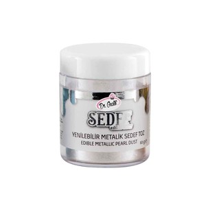 DR GUSTO YENİLEBİLİR METALİK TOZ 10 GR SEDEF - Dr. GUSTO