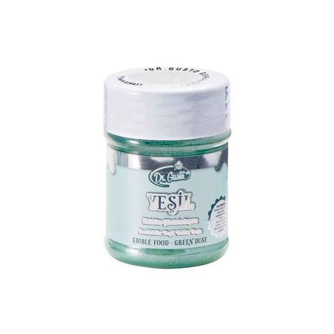 DR GUSTO YENİLEBİLİR METALİK TOZ 20 GR YEŞİL - 1