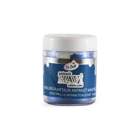 DR GUSTO YENİLEBİLİR METALİK TOZ ANTRASİT 10GR1351 - 1