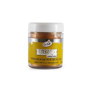 DR GUSTO YENİLEBİLİR METALİK TOZ BRONZ 10 GR 1368 - Dr. GUSTO