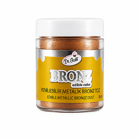 DR GUSTO YENİLEBİLİR METALİK TOZ BRONZ 10 GR 1368 - 1