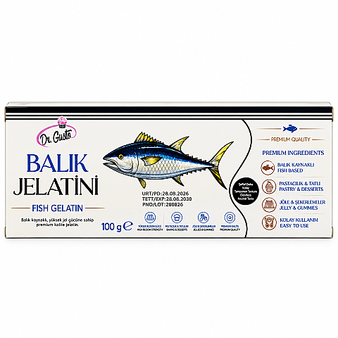DR.GUSTO BALIK YAPRAK JELATİN 100 GR - 1