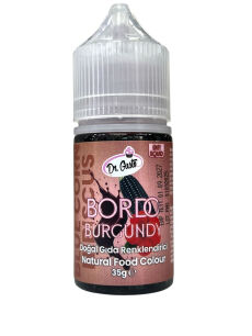 DR.GUSTO DOĞAL LİKİT BOYA BORDO 35 ML 