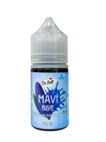 DR.GUSTO DOĞAL LİKİT BOYA MAVİ 35 ML - 1