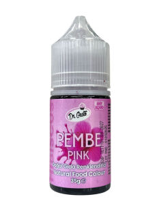 DR.GUSTO DOĞAL LİKİT BOYA PEMBE 35 ML 