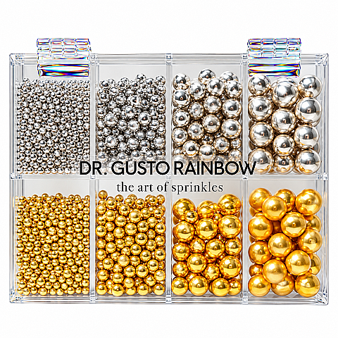 DR.GUSTO RAINBOW SPRINKLES 8 Lİ SET NO:1 - 1