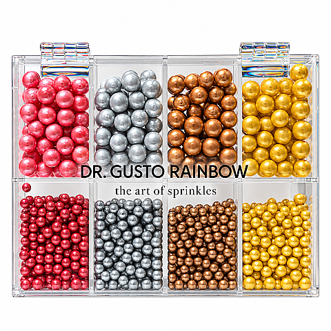 DR.GUSTO RAINBOW SPRINKLES 8 Lİ SET NO:9 - 1