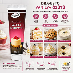 DR.GUSTO VANİLYA ÖZÜTÜ TÜP 100 GR - 2