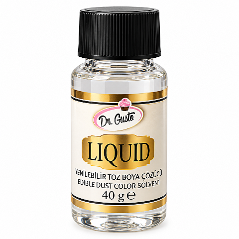 DR.GUSTO YENİLEBİLİR METALİK BOYA ÇÖZÜCÜ 40 GR - 1