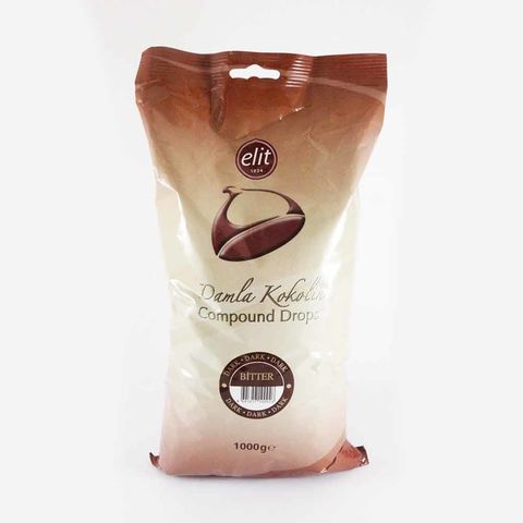 ELİT DAMLA DROP KOKOLİN (BİTTER) 1 KG
