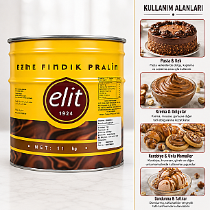 ELİT EZME PRALİN 11 KG (FINDIK PRALİN) - 2