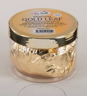 EMİTASYON ALTIN VARAK 8 YAPRAK 16X16 - Dr. GUSTO