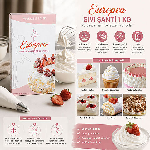 EUROPEA SIVI ŞANTİ 1 KG - 1