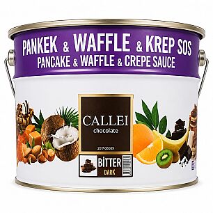 EXTRA BİTTER WAFFLE KREP SOS 10 KG - CALLEI
