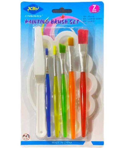 PALETLİ FIRÇA SET 6'LI BS-215 - 1