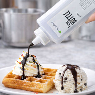 FLACONE KÖŞELİ ŞURUPLUK 1000 ML (MARTELLATO) - 2