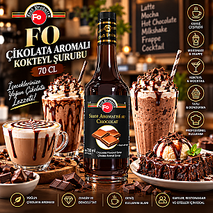 FO ÇİKOLATA AROMALI KOKTEYL ŞURUBU 70 CL - 2